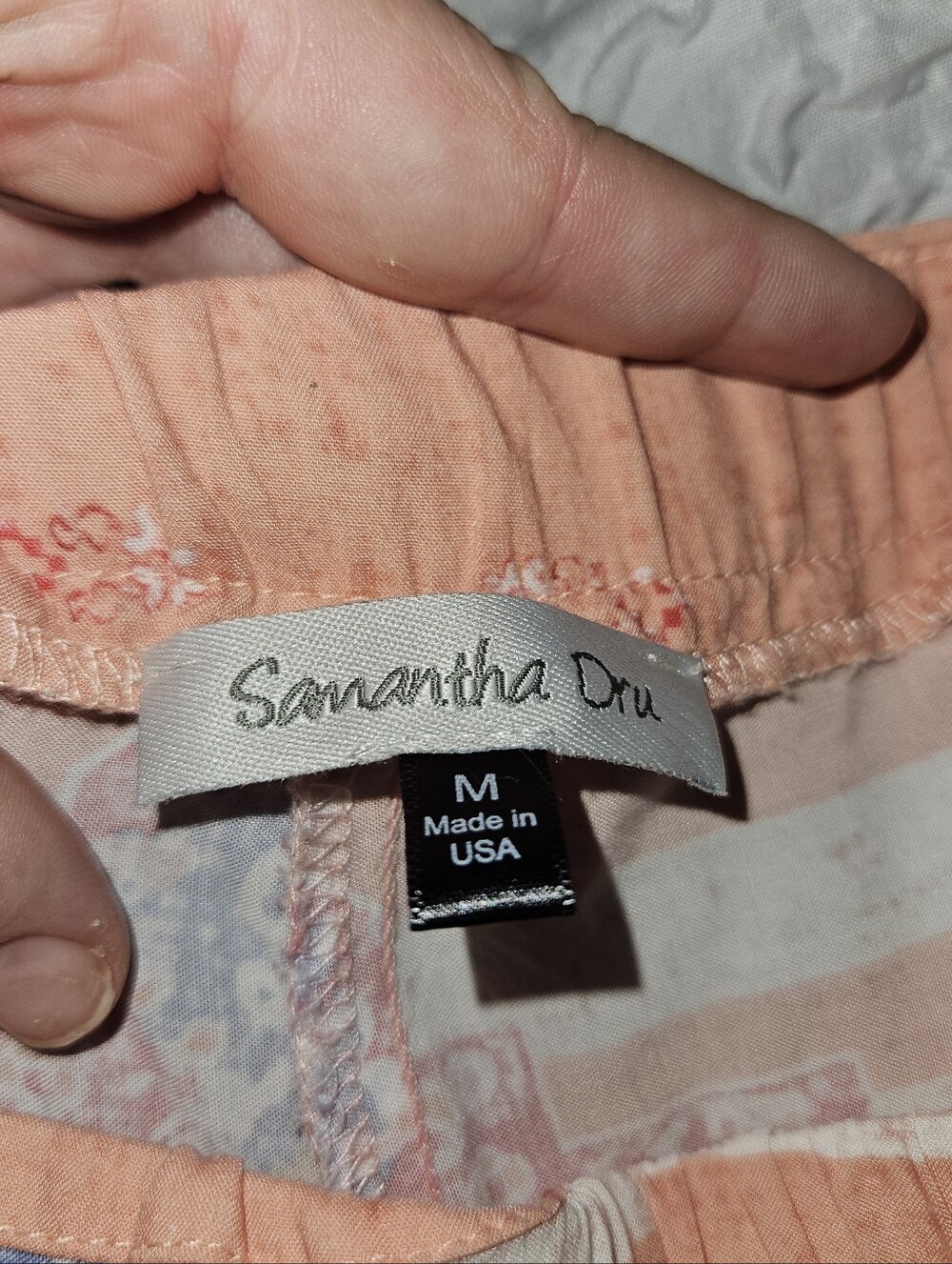 Samantha Dru Wide Leg Boho Resort Pants With Tie Waist